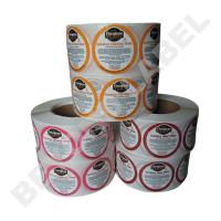 customized paper food label stickers printing 