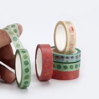 Tape Manufacturer Personal Design Self Adhesive Color Decoration Masking Paper Washi Tape Custom Printed
